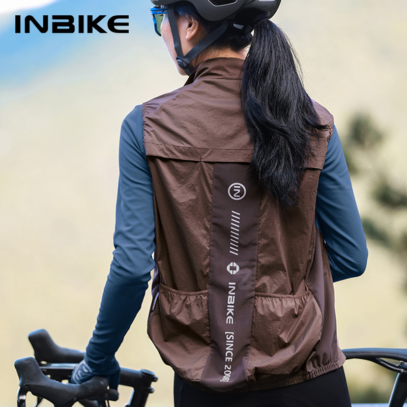 Mountain Biking Jacket - Inbike colete de ciclismo feminino sem