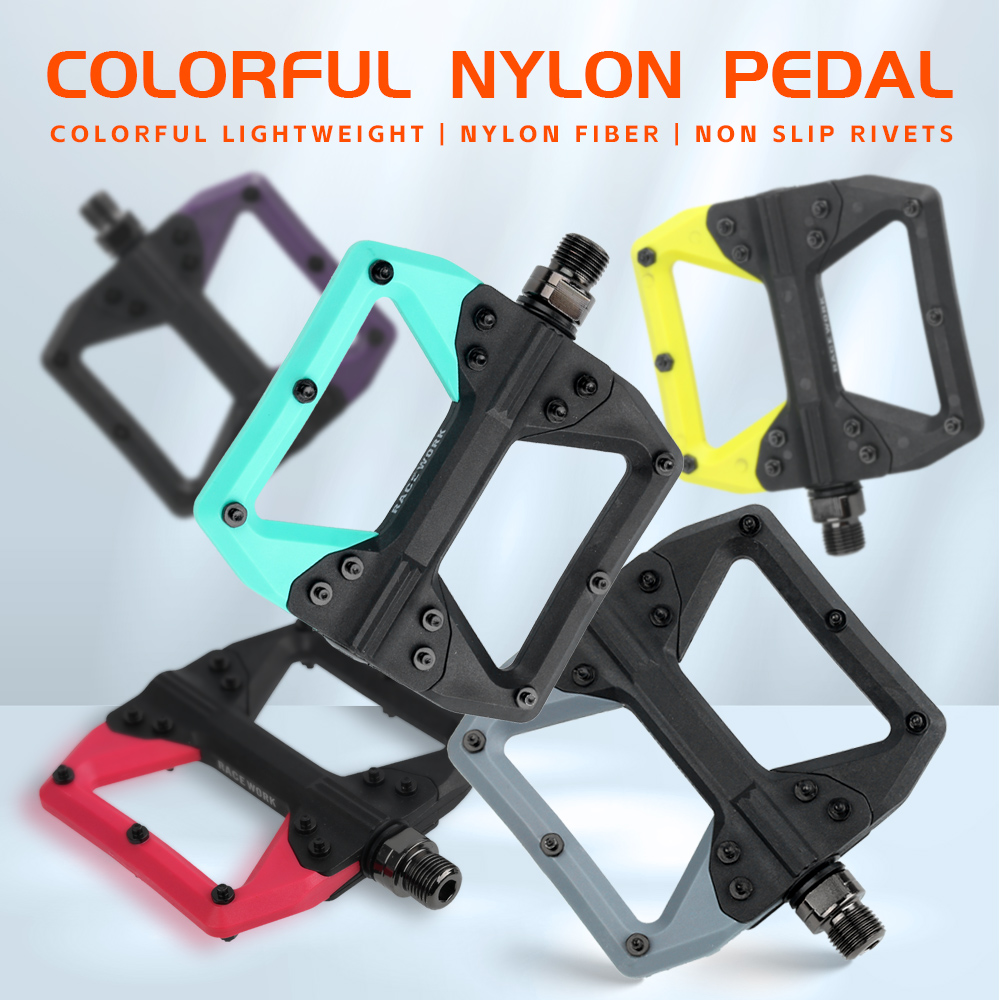 Pedal Platform Flat - Pedais de Bicicleta RACEOWKR MTB de