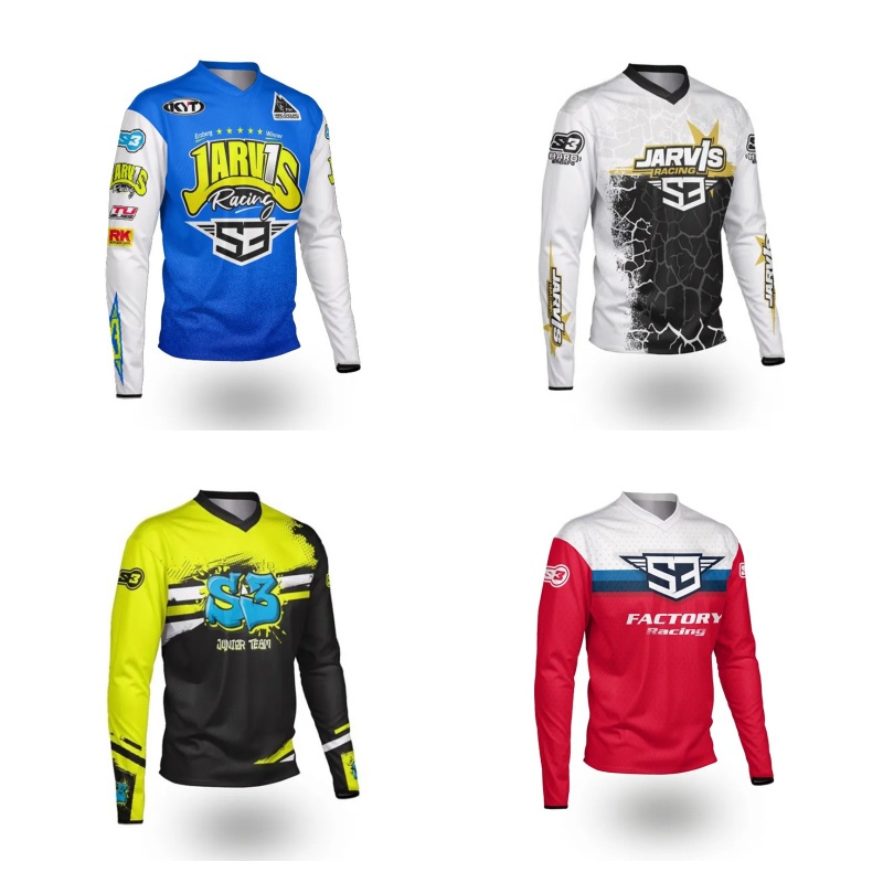 Mountain Biking Downhill - Camisa de Ciclismo S3 Parts Enduro