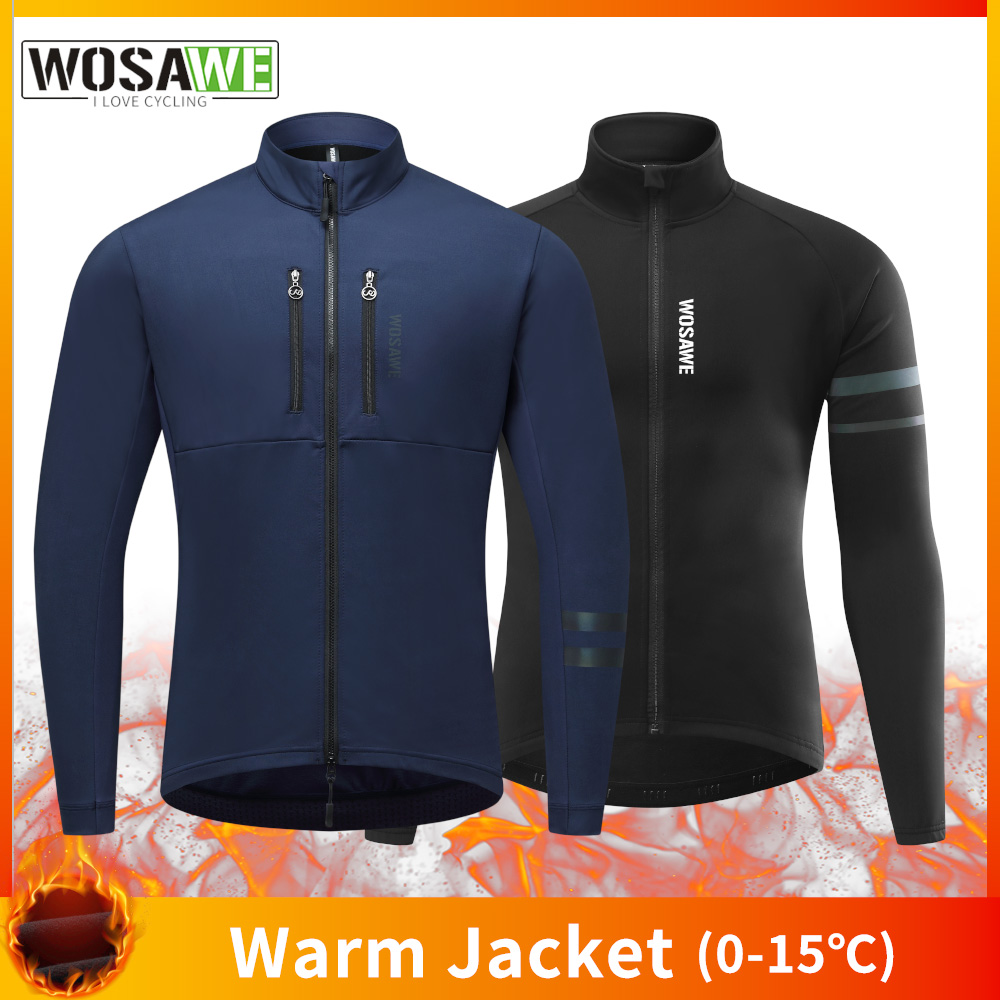 Mountain Biking Jacket - Wosawe jaqueta de ciclismo inverno casaco