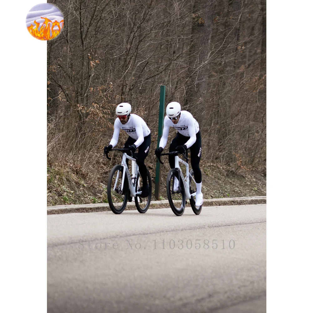 Mountain Biking Wallpaper - RH77 Inverno Mangas Longas Camisa de