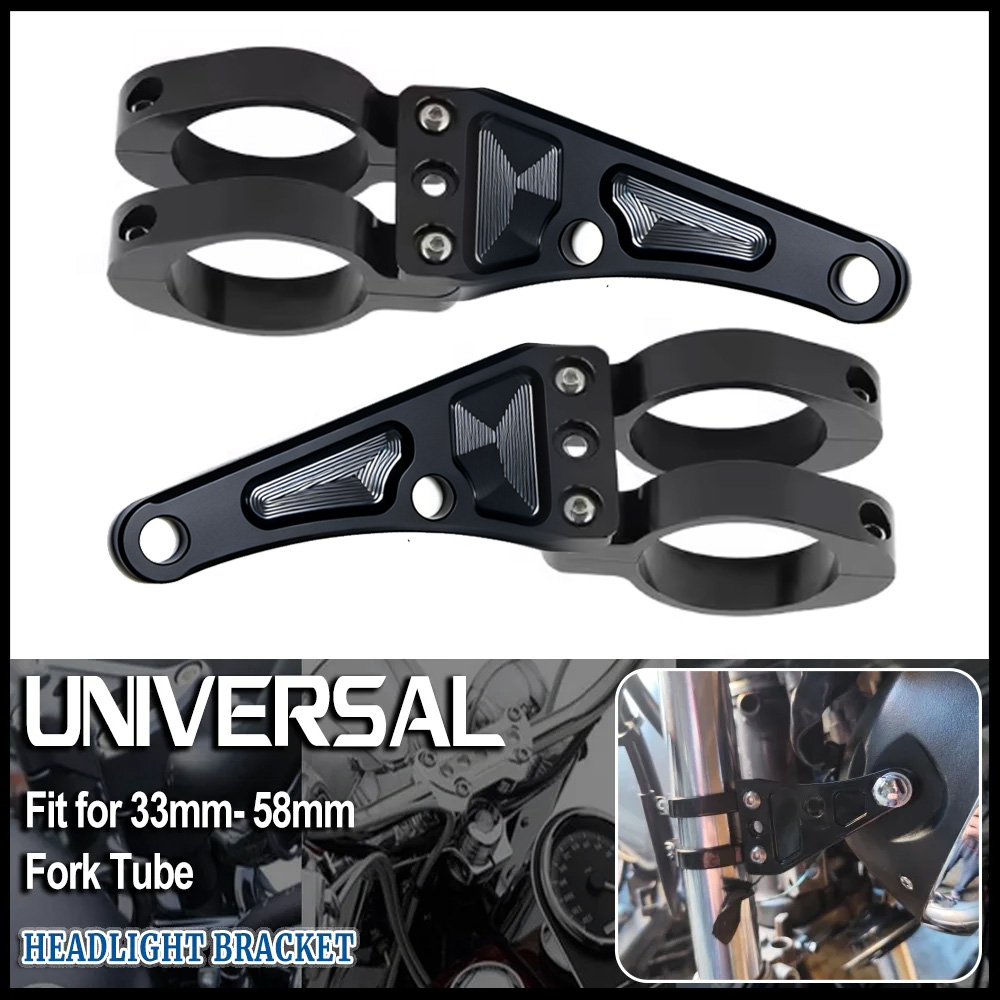 Mountain Biking Denver - Universal 33mm-58mm suporte de farol braçadeiras