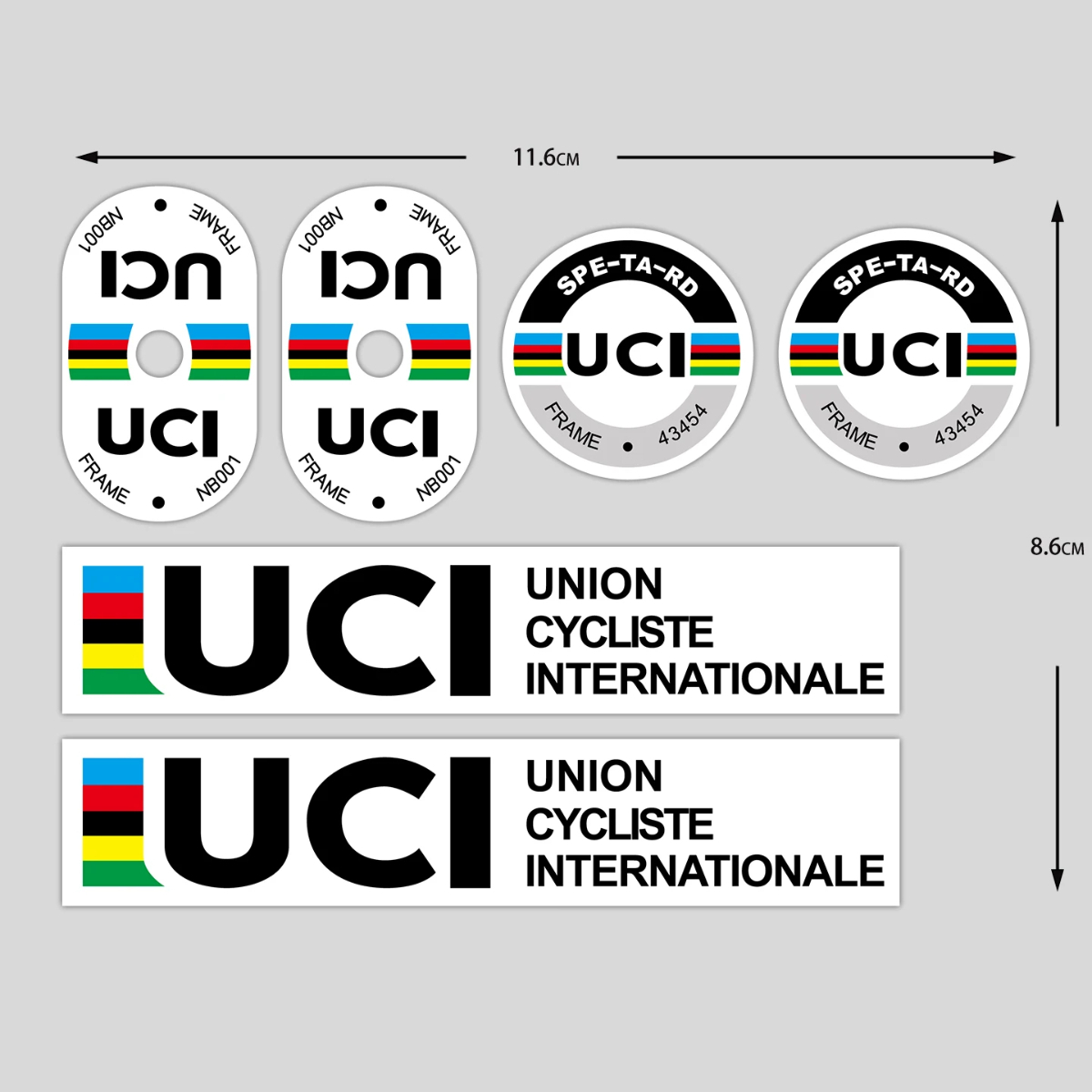 Adesivos de Vinil Duráveis par - Mountain Biking History avaliação e preço