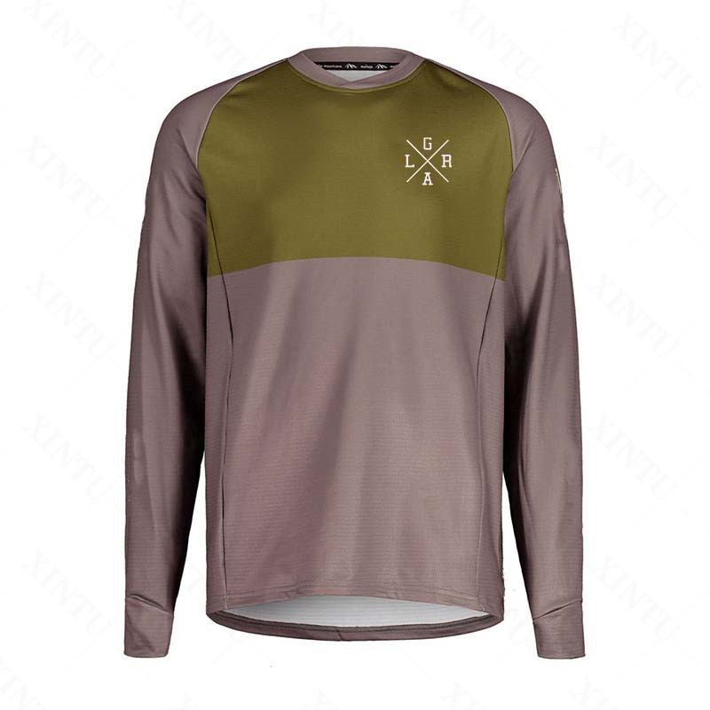 Camiseta Masculina de Ciclismo - Mountain Biking Wallpaper avaliação e preço
