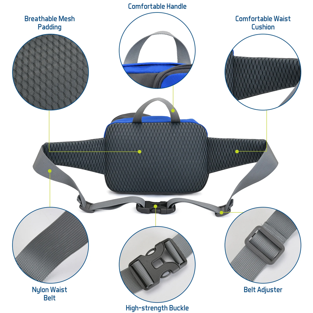 1PCSFanny Pack Bolsa de Cintur - Mountain Biking Hip Pack avaliação e preço