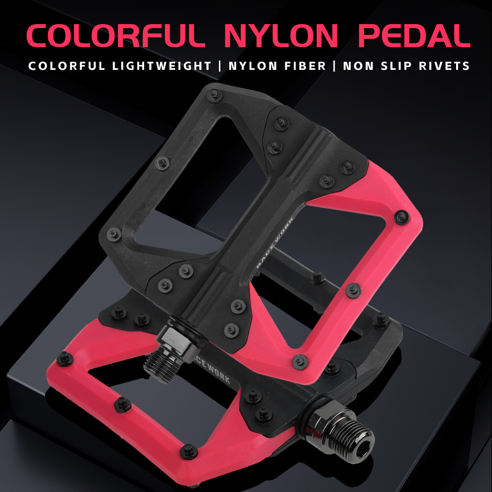 Pedais de Bicicleta RACEOWKR M - Pedal Platform Flat avaliação e preço