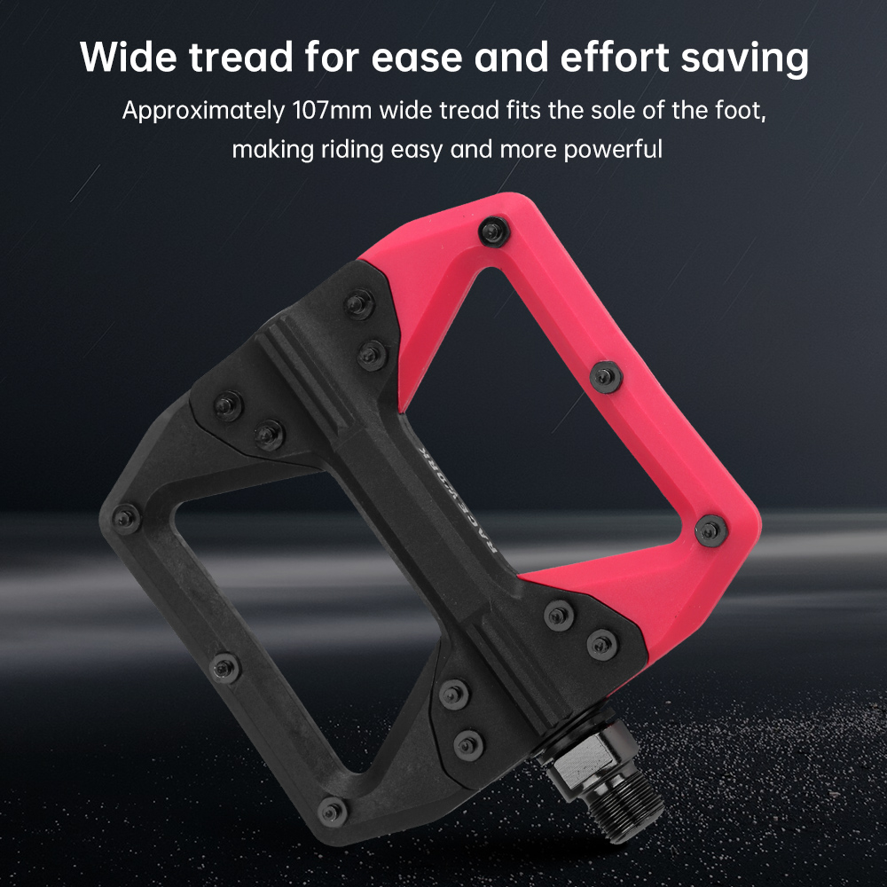 Pedais de Bicicleta RACEOWKR M - Pedal Platform Flat avaliação e preço