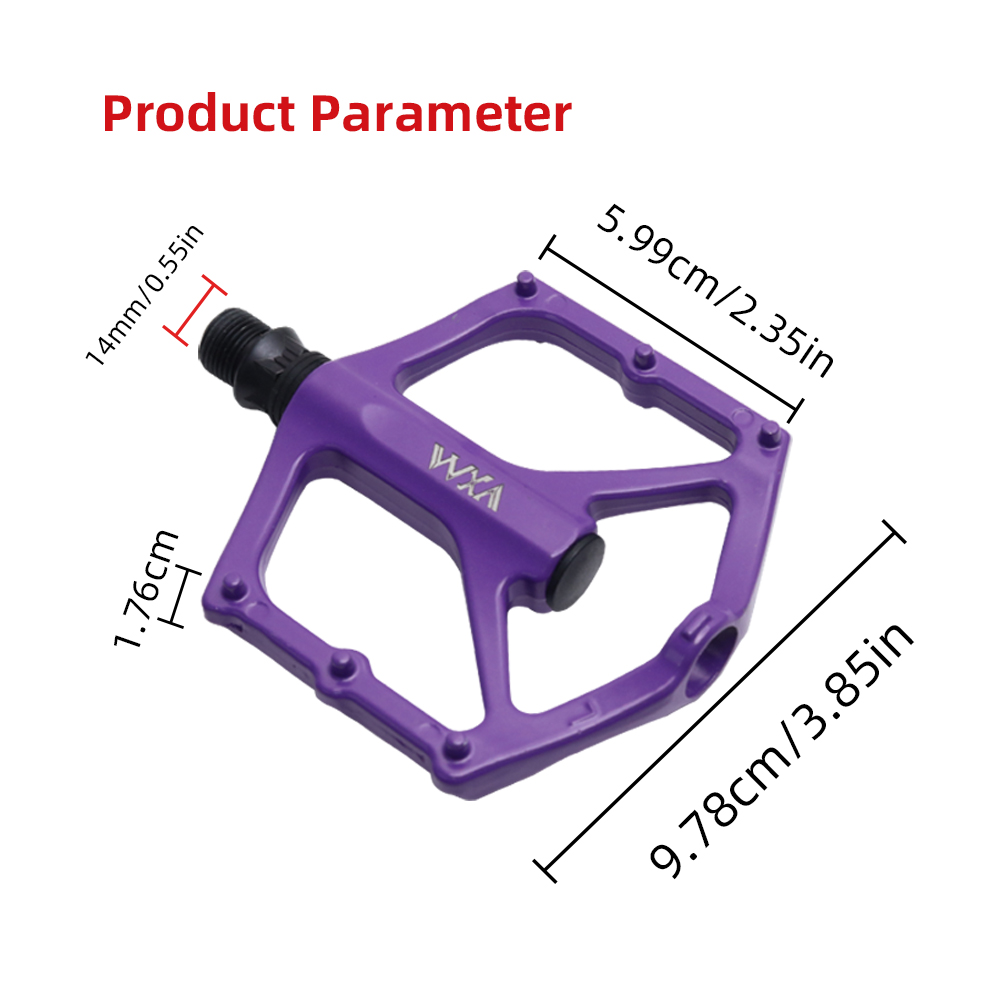Vxm bicicleta ultraleve rolame - Pedal Platform Flat avaliação e preço