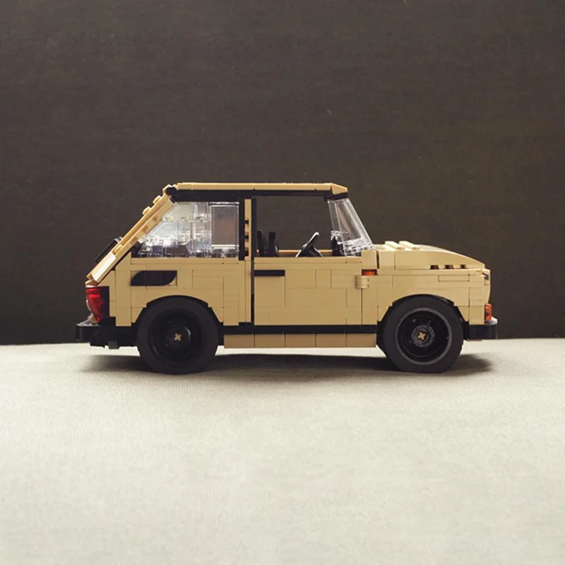 705 Peças Moc Polski Fiat 126p - Victor Racket Jetspeed avaliação e preço