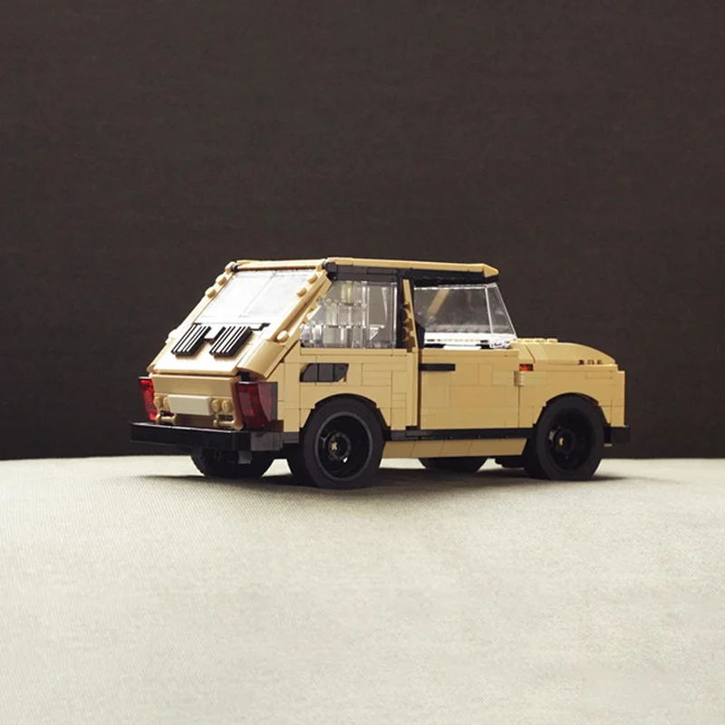 705 Peças Moc Polski Fiat 126p - Victor Racket Jetspeed avaliação e preço
