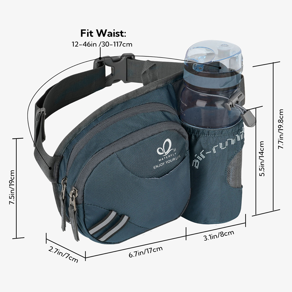 Waterfly fanny pacote cintura  - Mountain Biking Hip Pack avaliação e preço