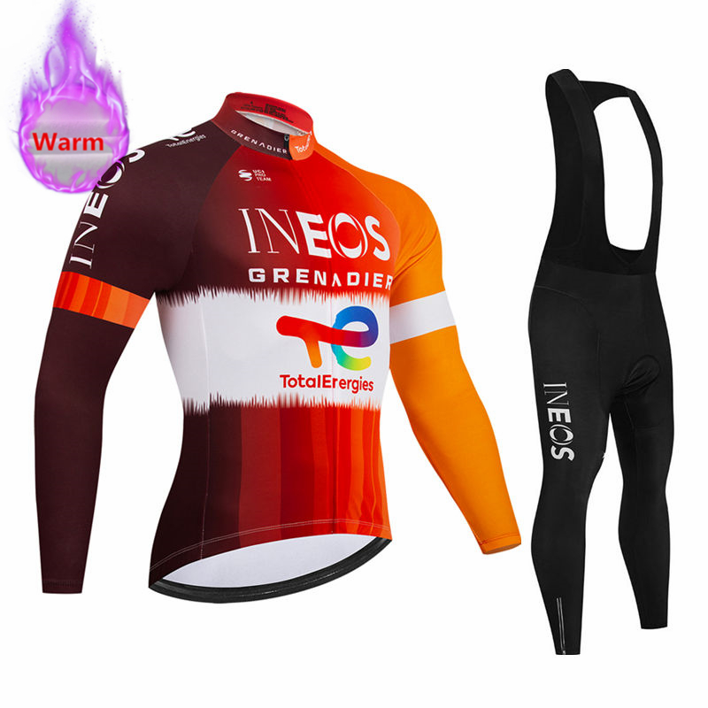 Conjunto de Jersey Térmico de  - Mountain Biking Wallpaper avaliação e preço